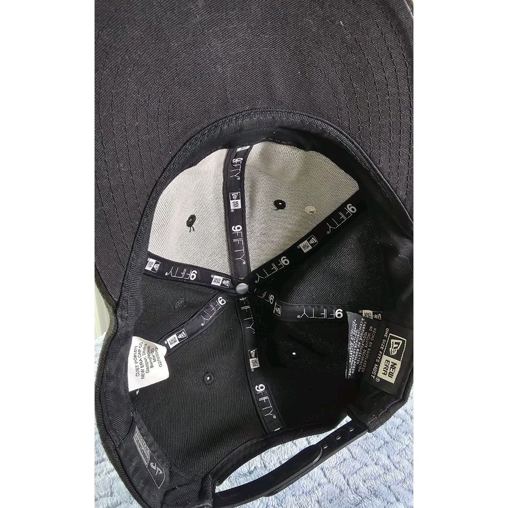New‎ Era 9Fifty Hat Dude Perfect Gold Letters Black Cap One Size - Picture 8 of 8
